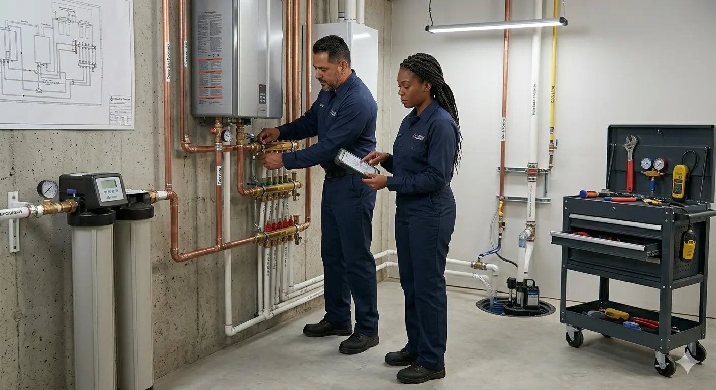 a perfect plumber home page our services section