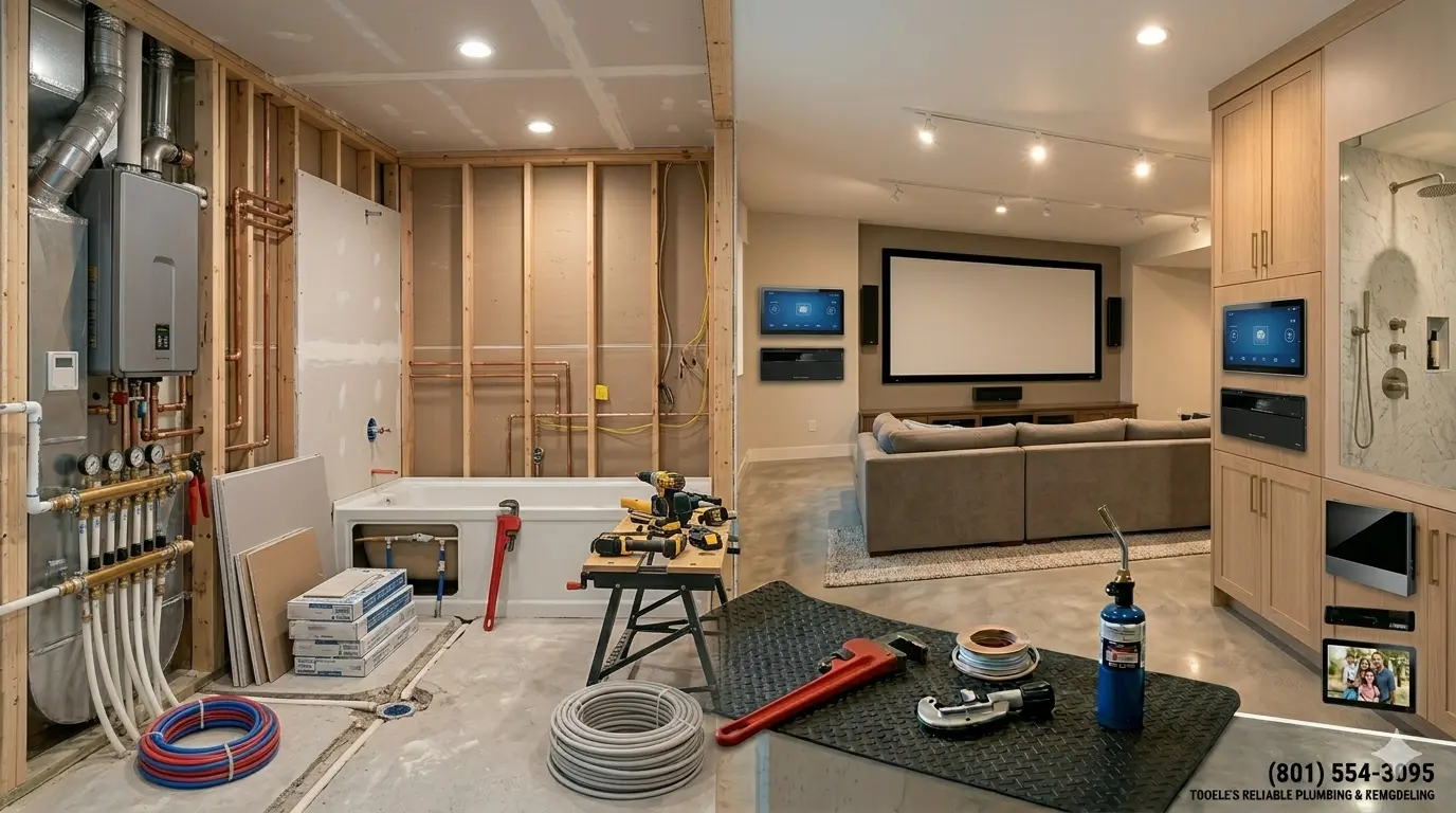 home remodeling contractor bathroom kitchen basement